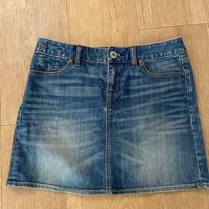 Gap denim skirt